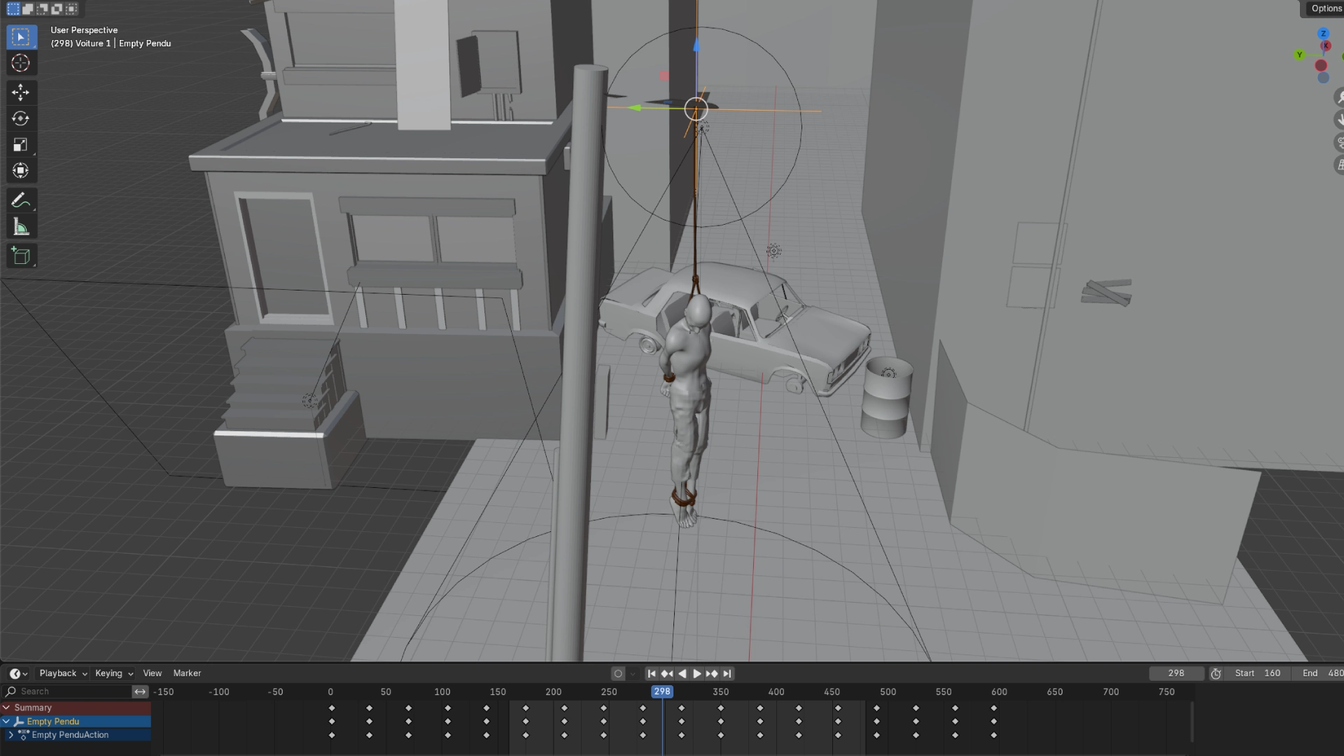 Animation du pendu